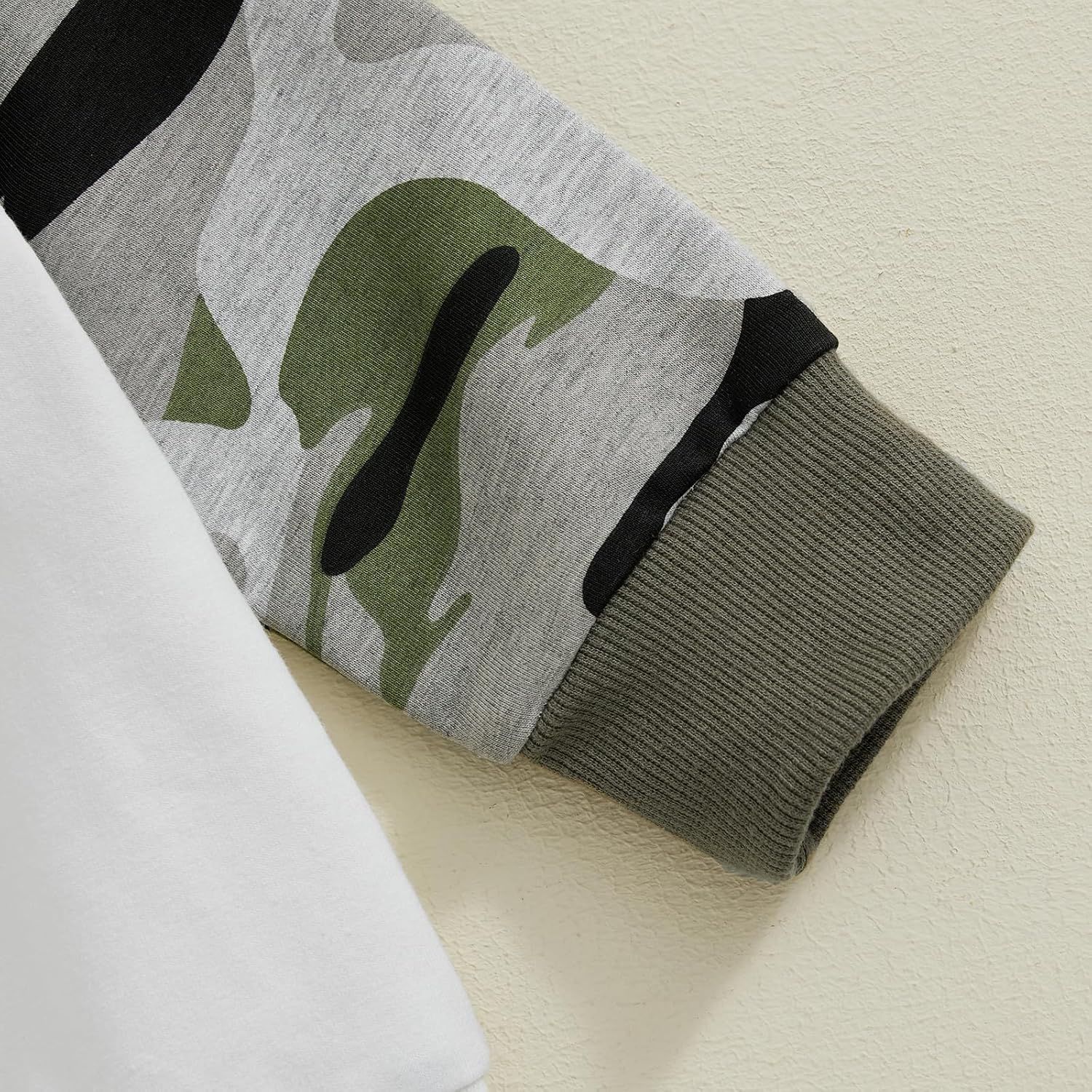 Pudcoco Toddler Fall Winter Camouflage outfit