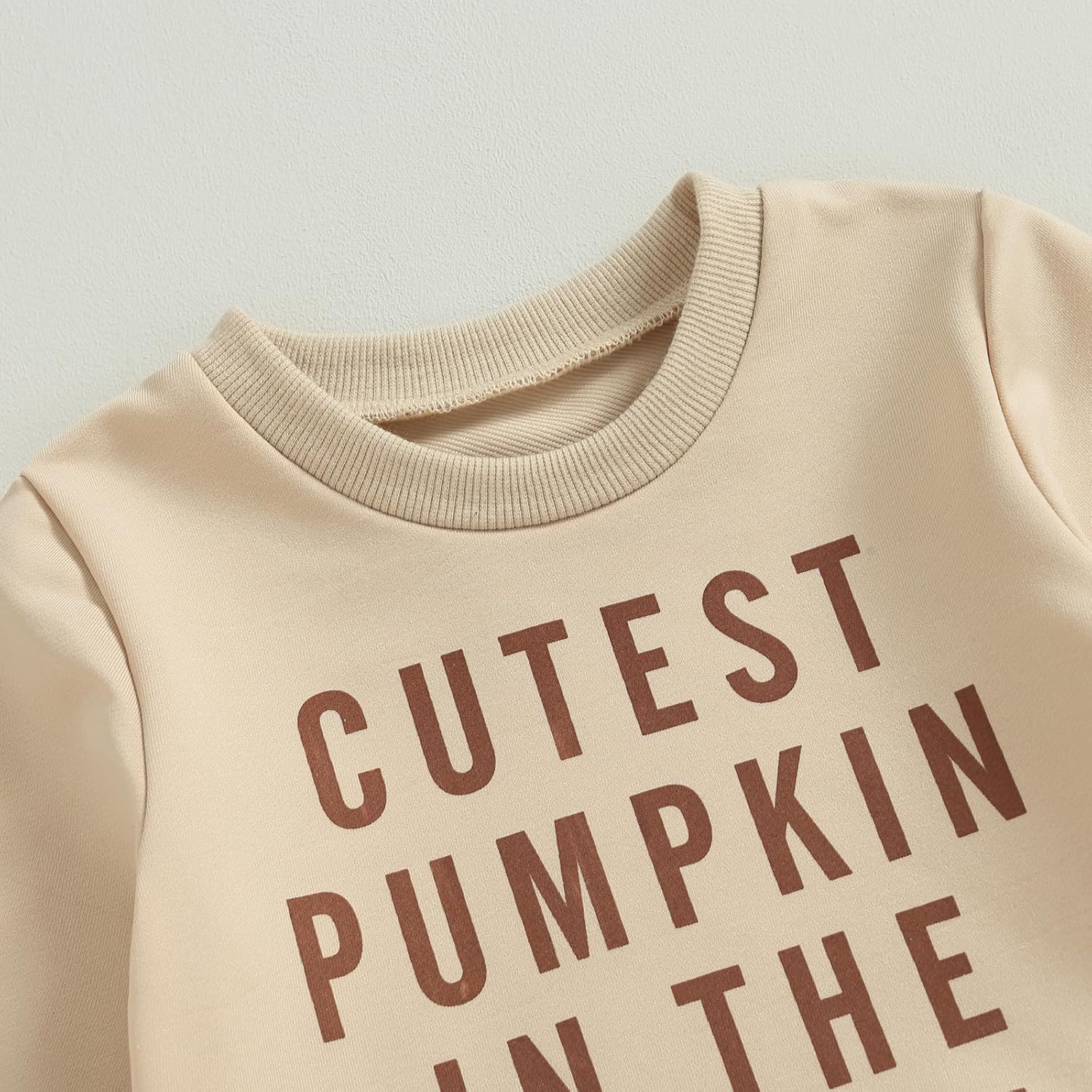 Kaipiclos Halloween Baby Boy Tracksuit - pumpkin prints two-piece childrens clothing