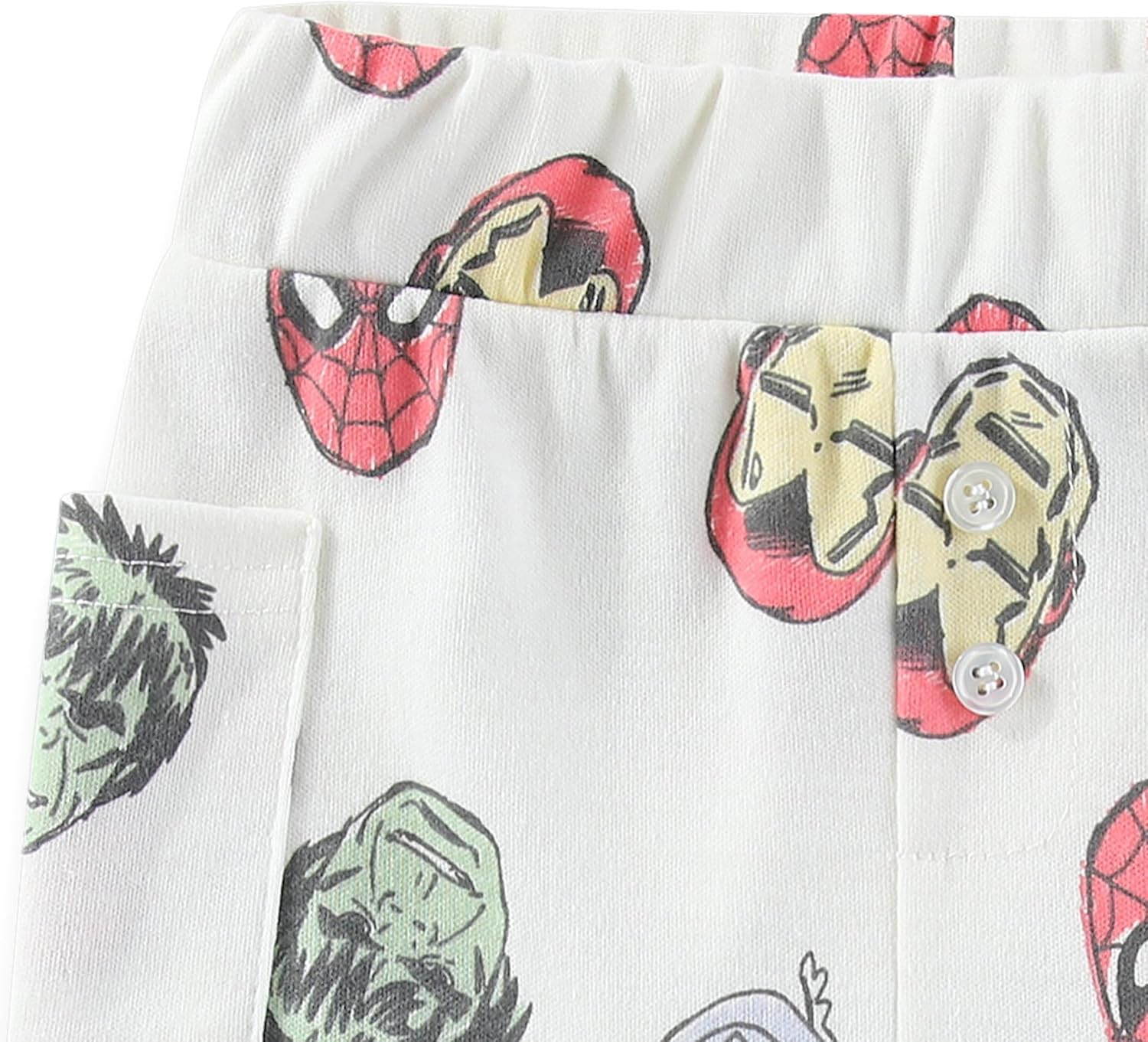 Marvel Avengers Baby Boys Bodysuit and Pants Set with Bib 1