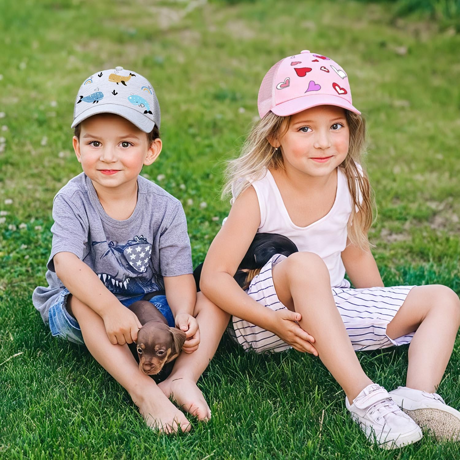 HongTeiya Toddler Baseball Cap for Kids Ages 2-5T