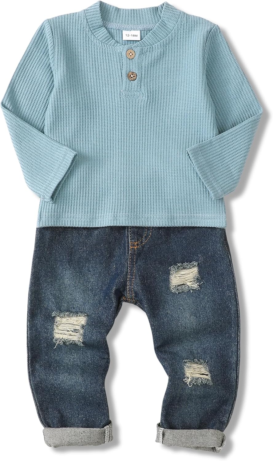 Comfortable Toddler Boys Outfit Set for 12-5