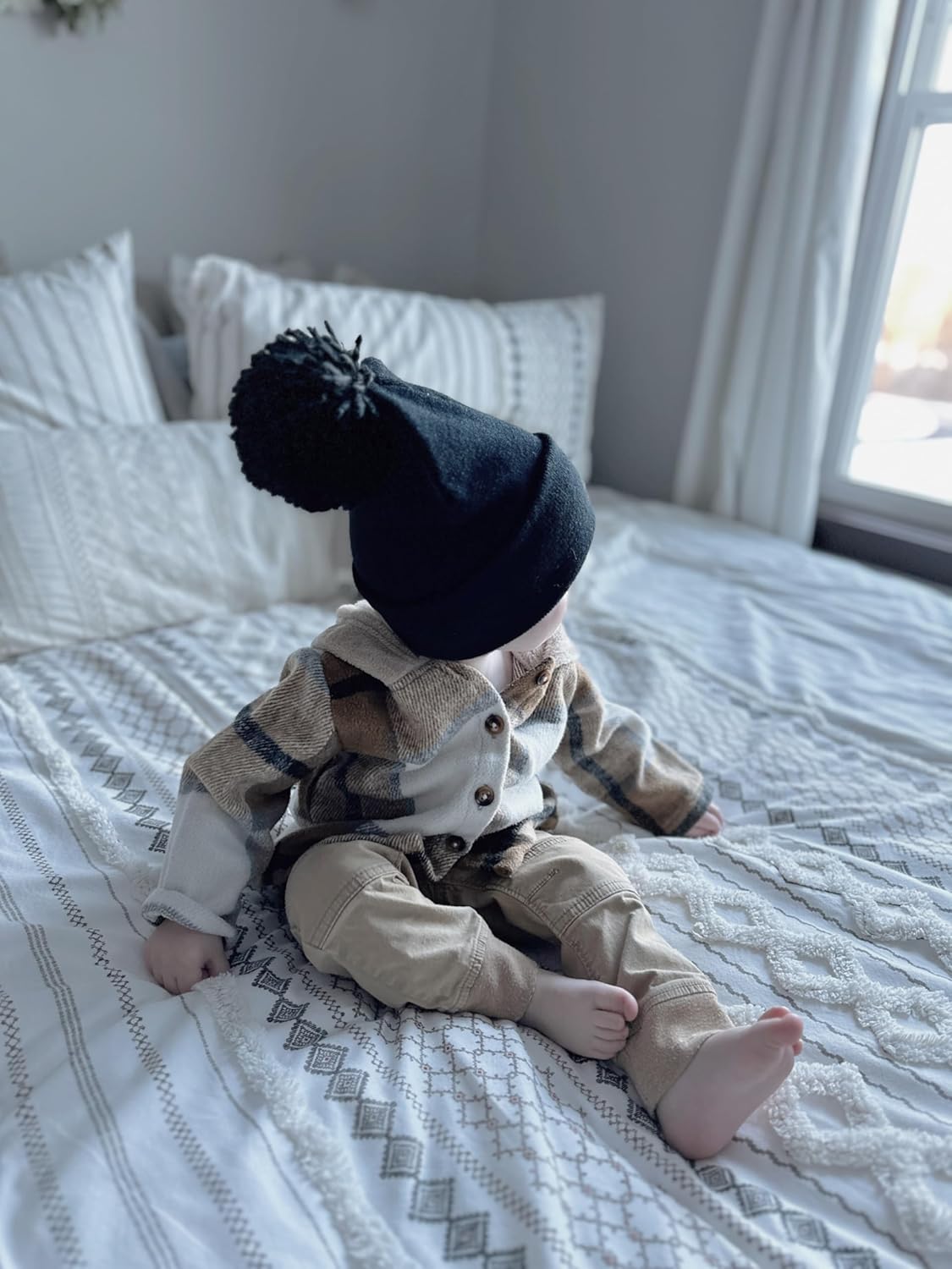 Lets Get Cozy Baby Beanie - Soft Washable for Babies
