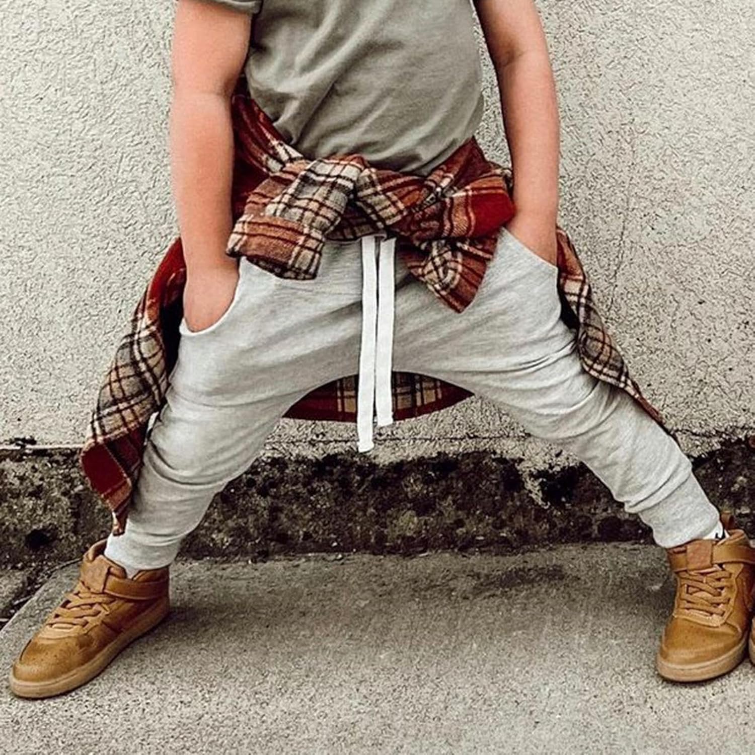 Santiki - Three-Piece Toddler Pants Set for Boys Winter Comfort Style