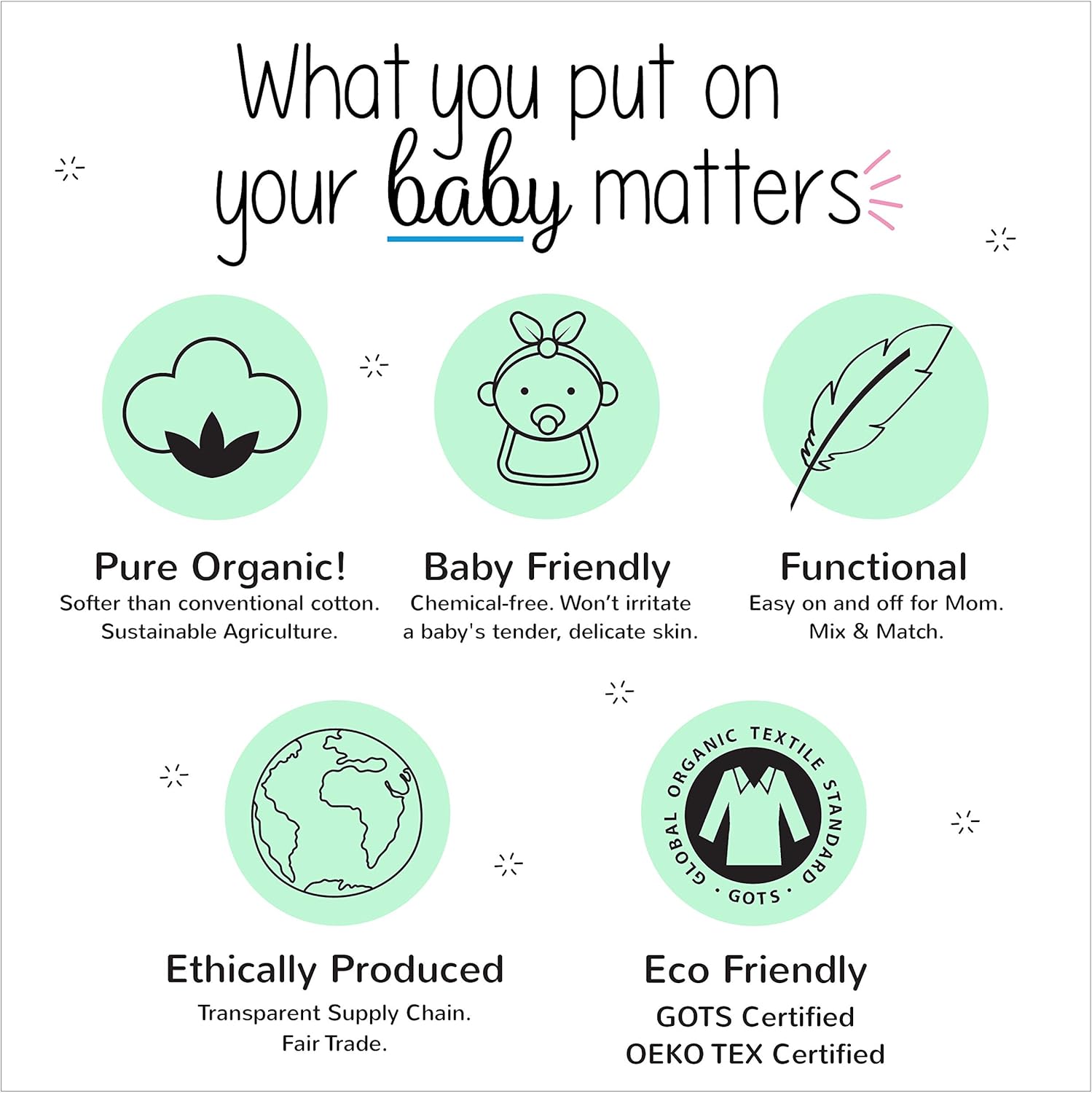 Comfortable Wintry Organic Joggers for US Babies