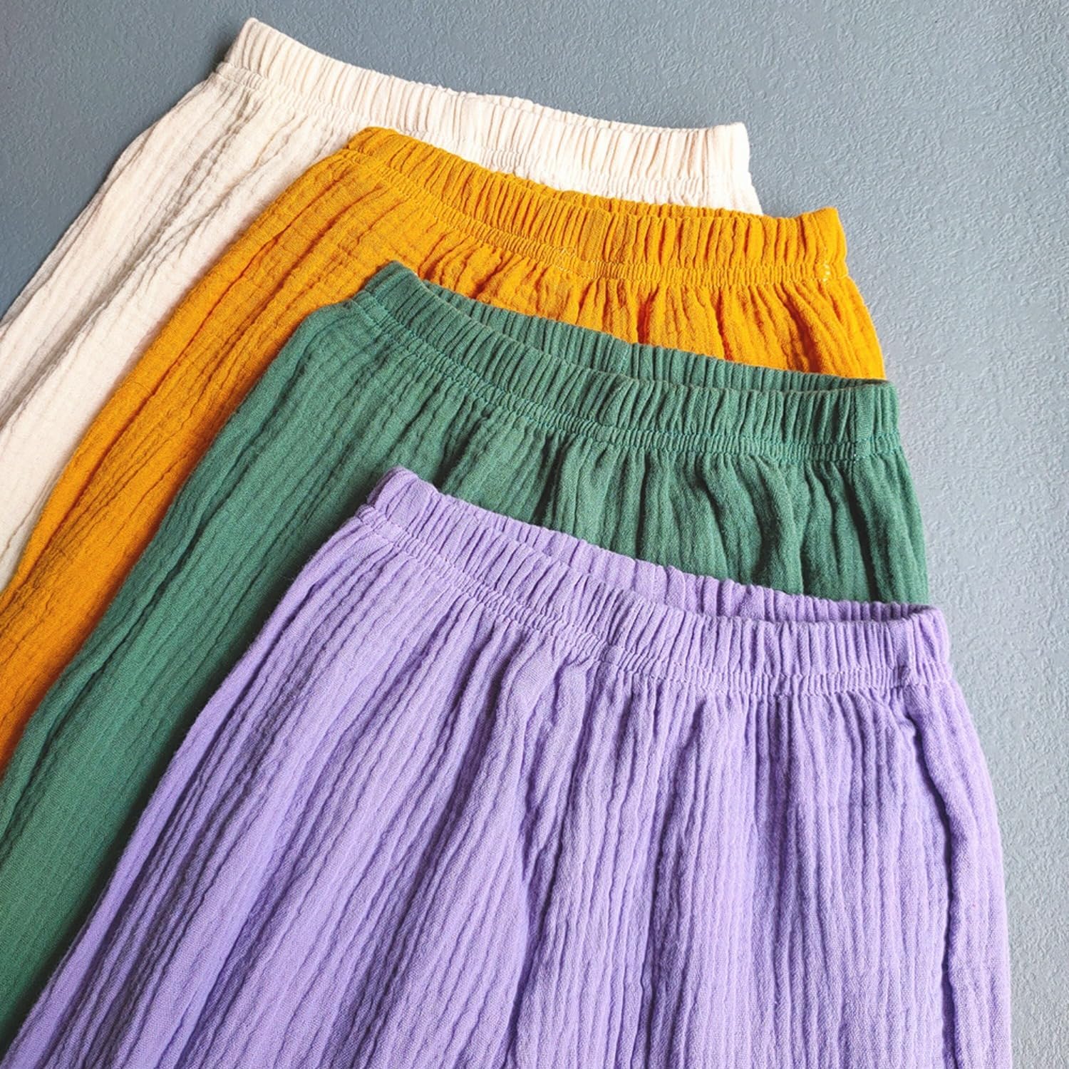 Comfortable Cotton Linen Pants for Kids