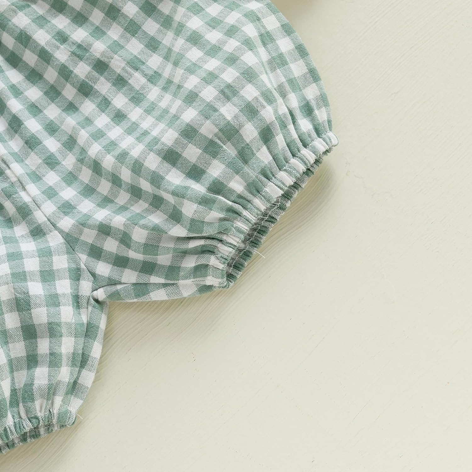 Xiaodriceee Plaid Ruffled Shorts for Babies Summer Fun Elastic Waist