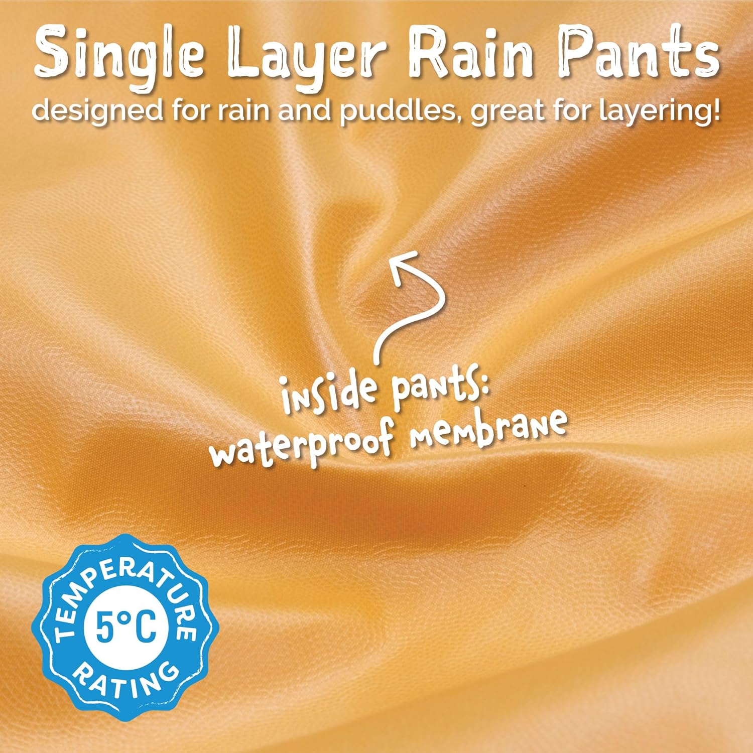 JAN JUL Waterproof Rain Pants for Boys