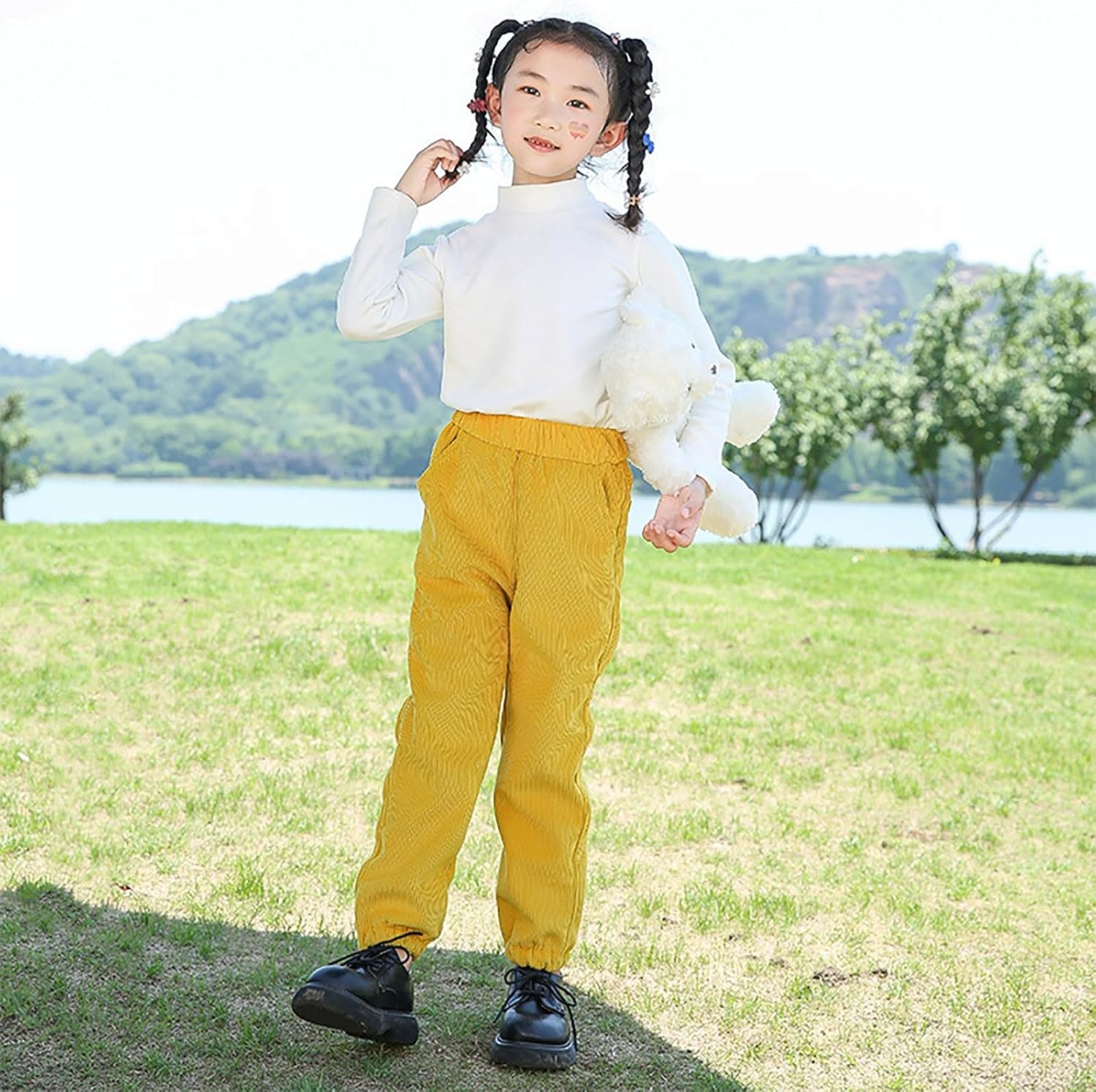 Winter Cotton Harem Pants for Toddler