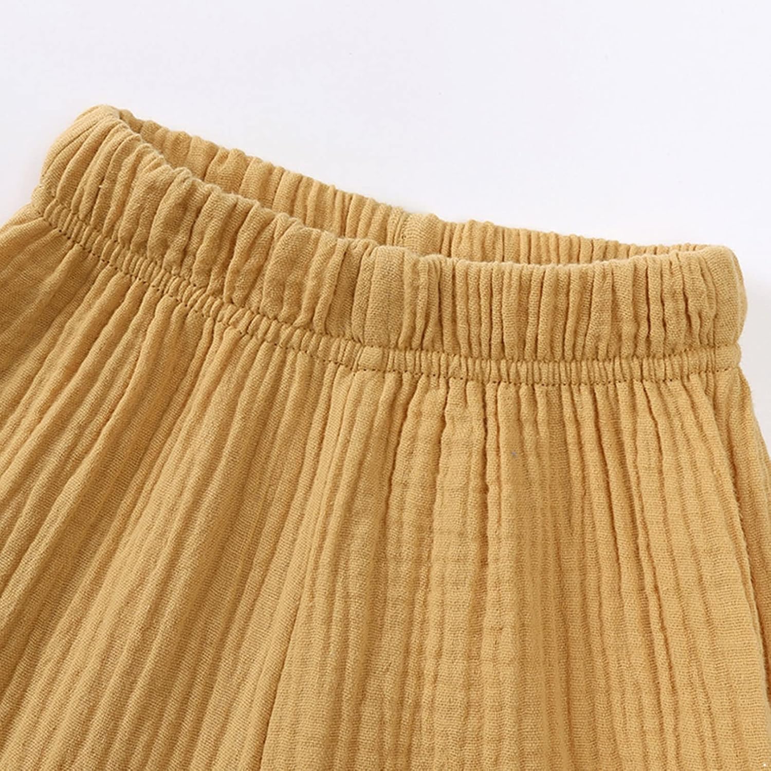 JEATHA Boys Girls Cotton Linen Pants