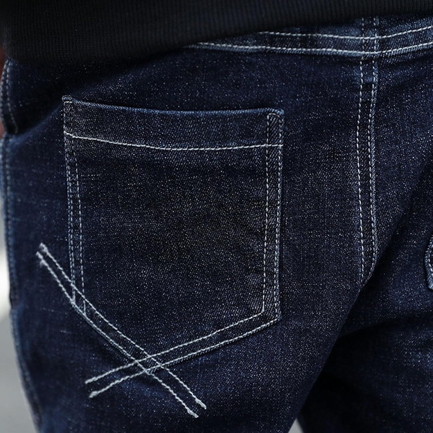 UNISEX BOYS BLOGT RIPPED DENIM PANTS