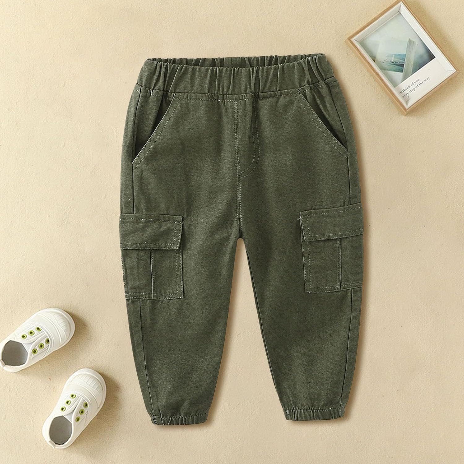 Winter Harem Jogger Pants for Kids