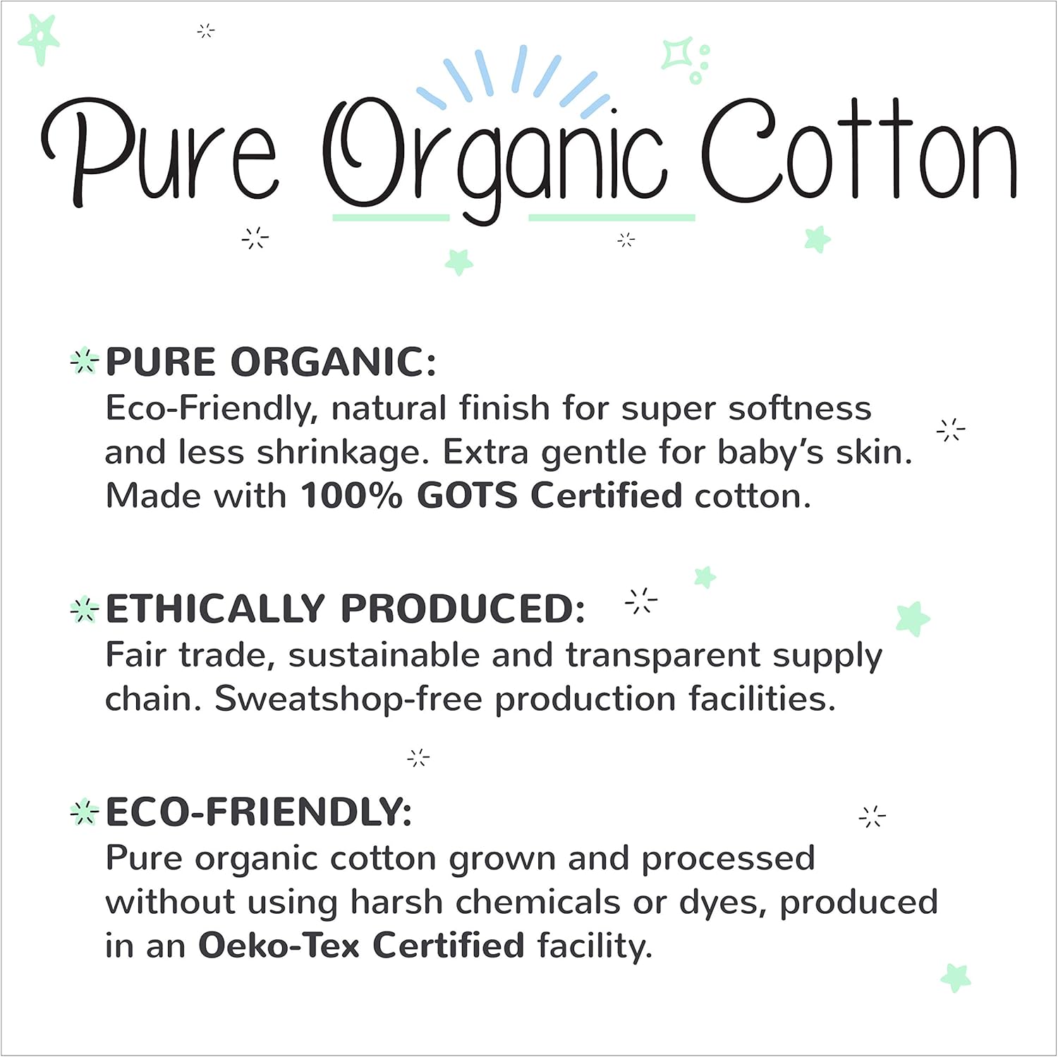 Comfortable Wintry Organic Joggers for US Babies
