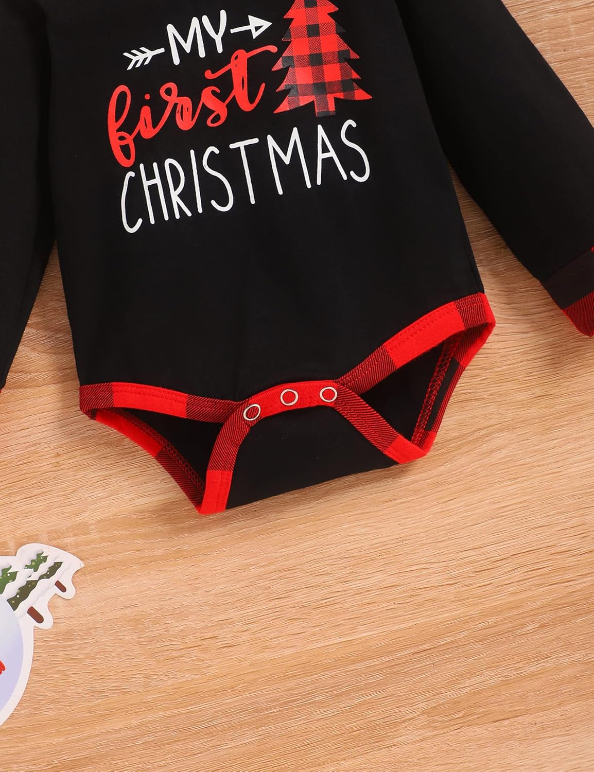 Bilison Newborn Christmas Outfits Set