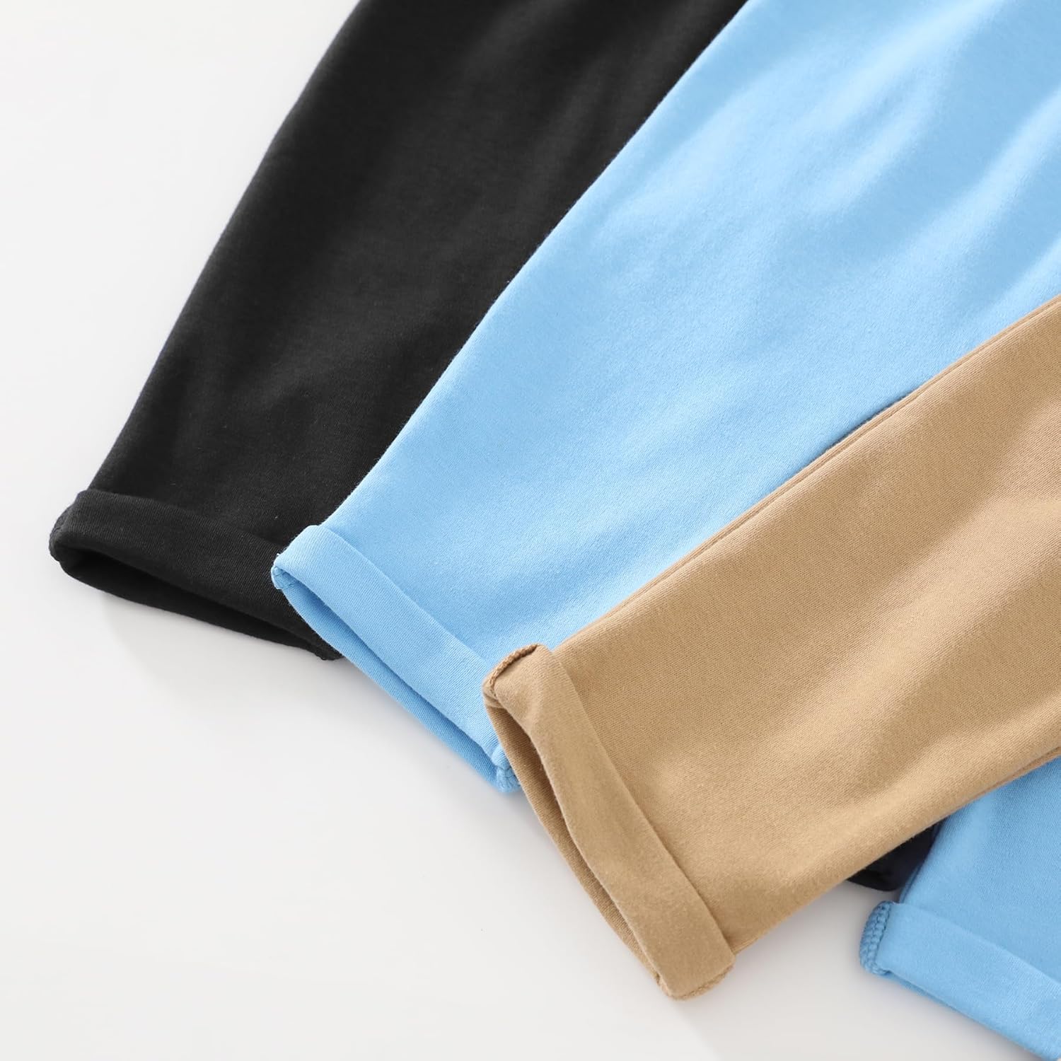 Adjustable Cotton Bottoms for Babies 3-Pack Soft and Comfortable