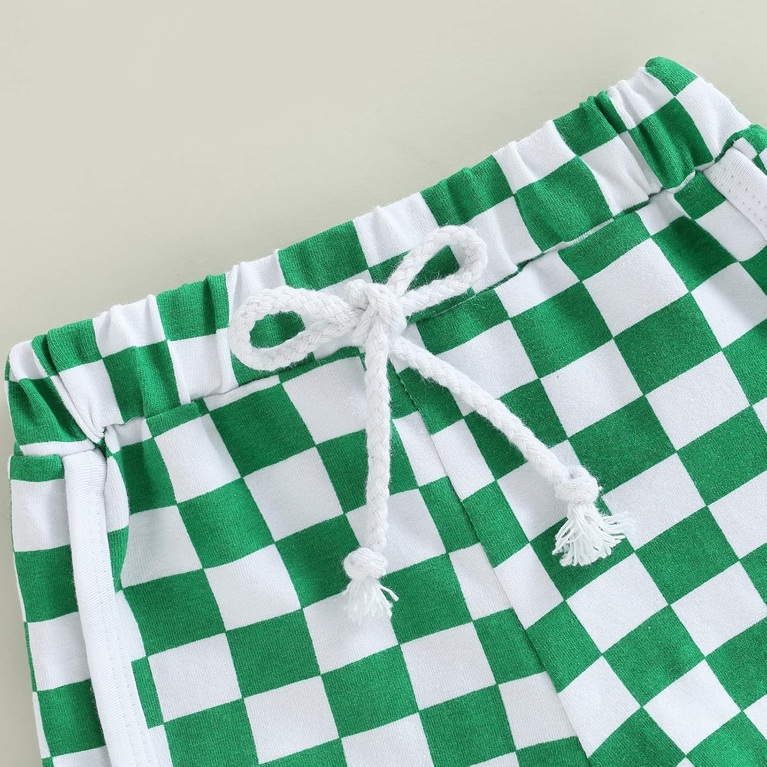Summer Cotton Plaid Shorts for Baby