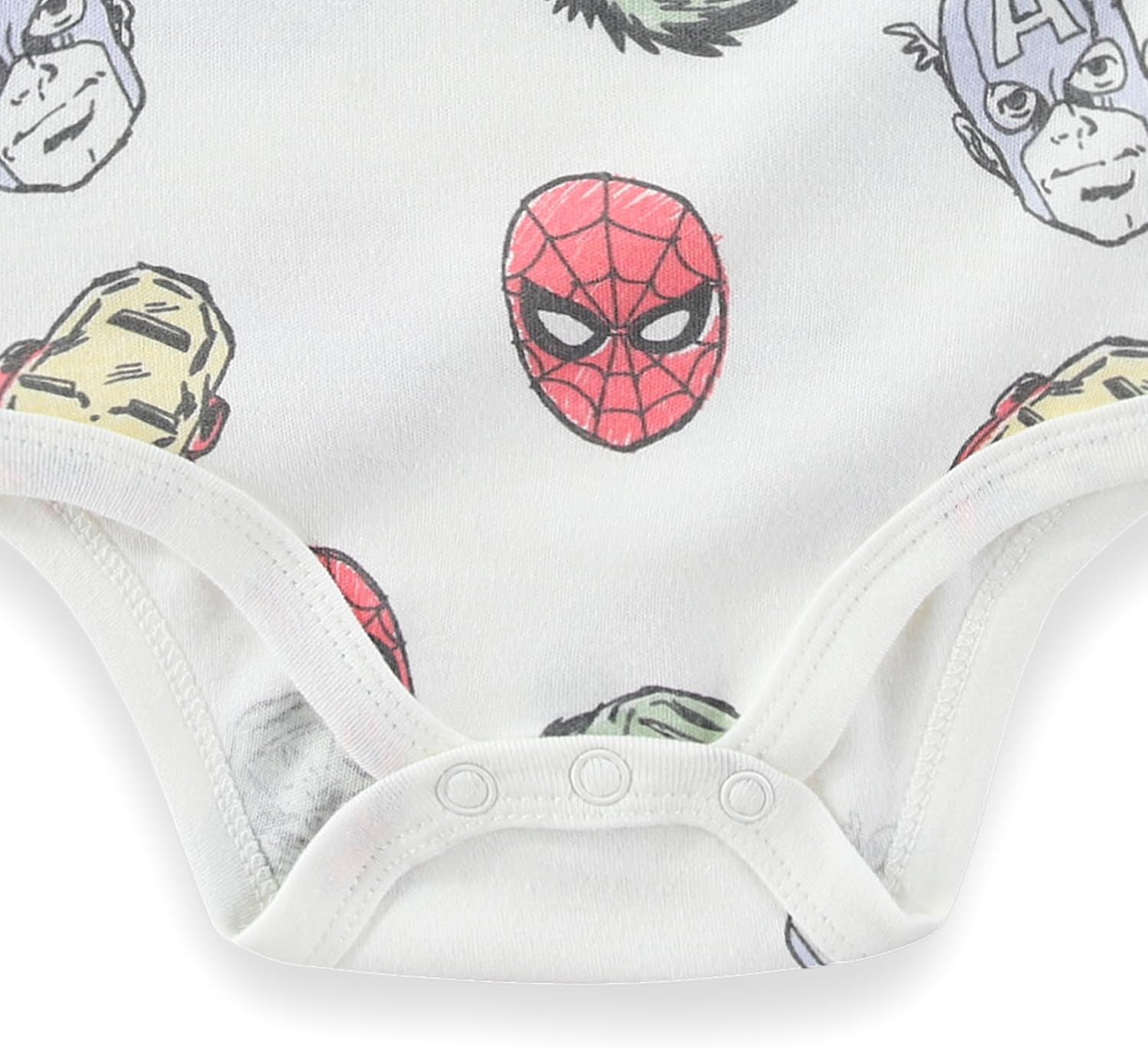 Marvel Avengers Baby Boys Bodysuit and Pants Set with Bib 1
