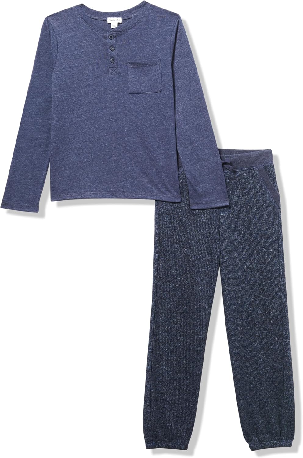 Splendid Baby-Boys Speckled Jogger Set - Long Sleeve Sweater and Pants