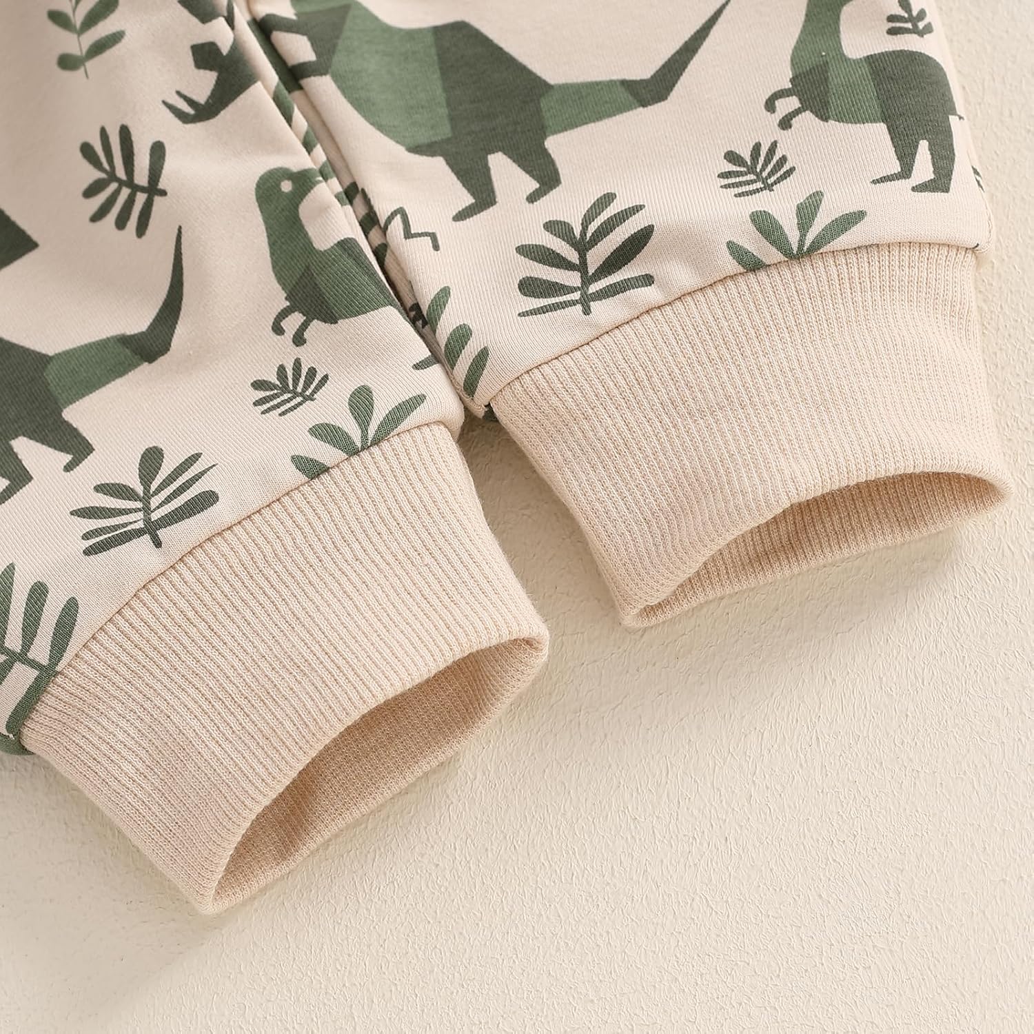 Baorji Toddler Boys Fall Outfits Dinosaur Print Pocketlong Sets
