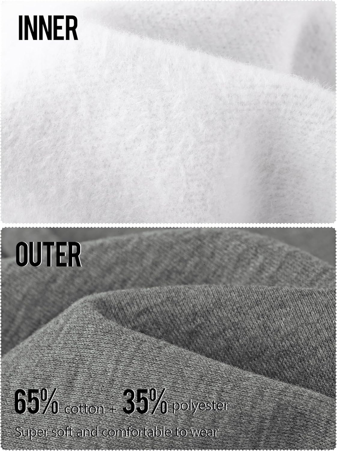 Resinta 3Pack Baby Boys Fleece Joggers