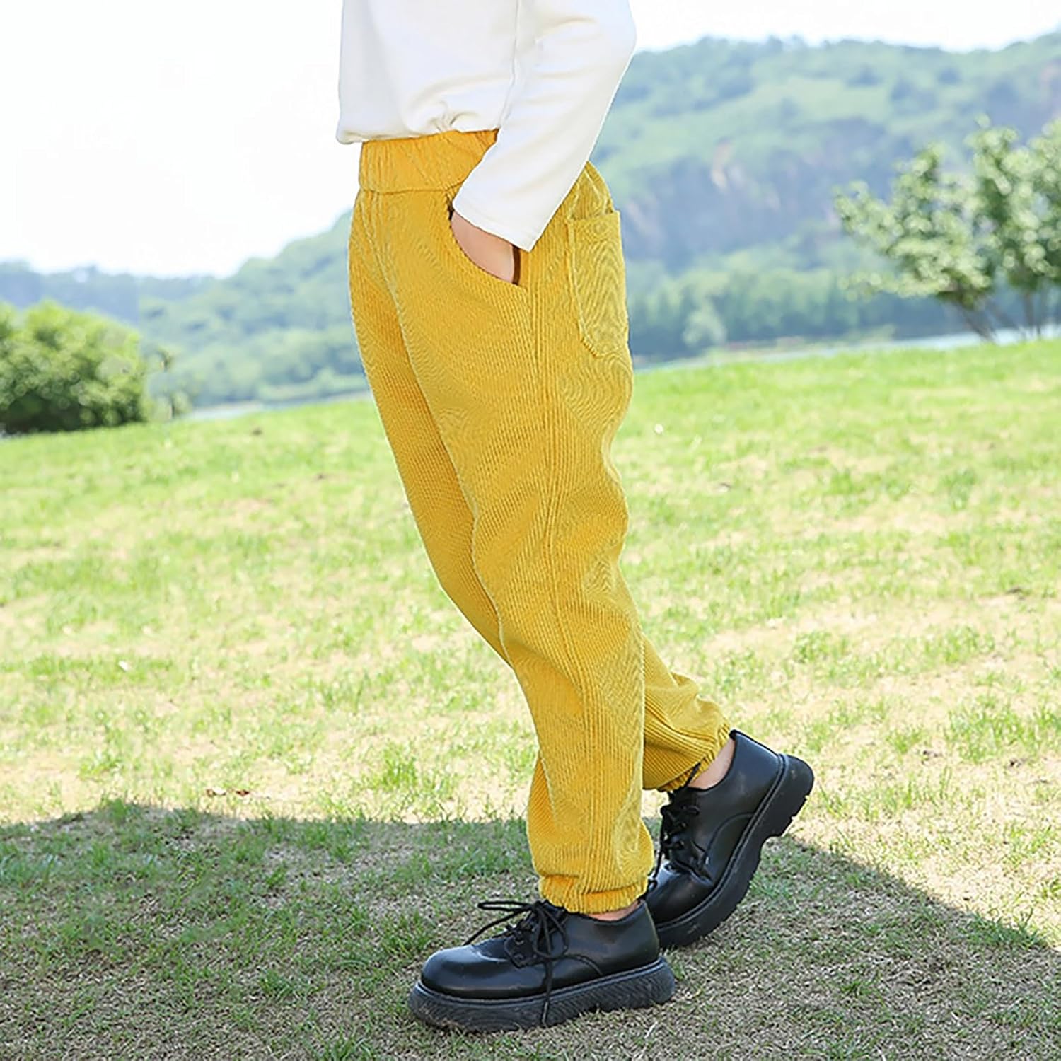 Winter Cotton Harem Pants for Toddler