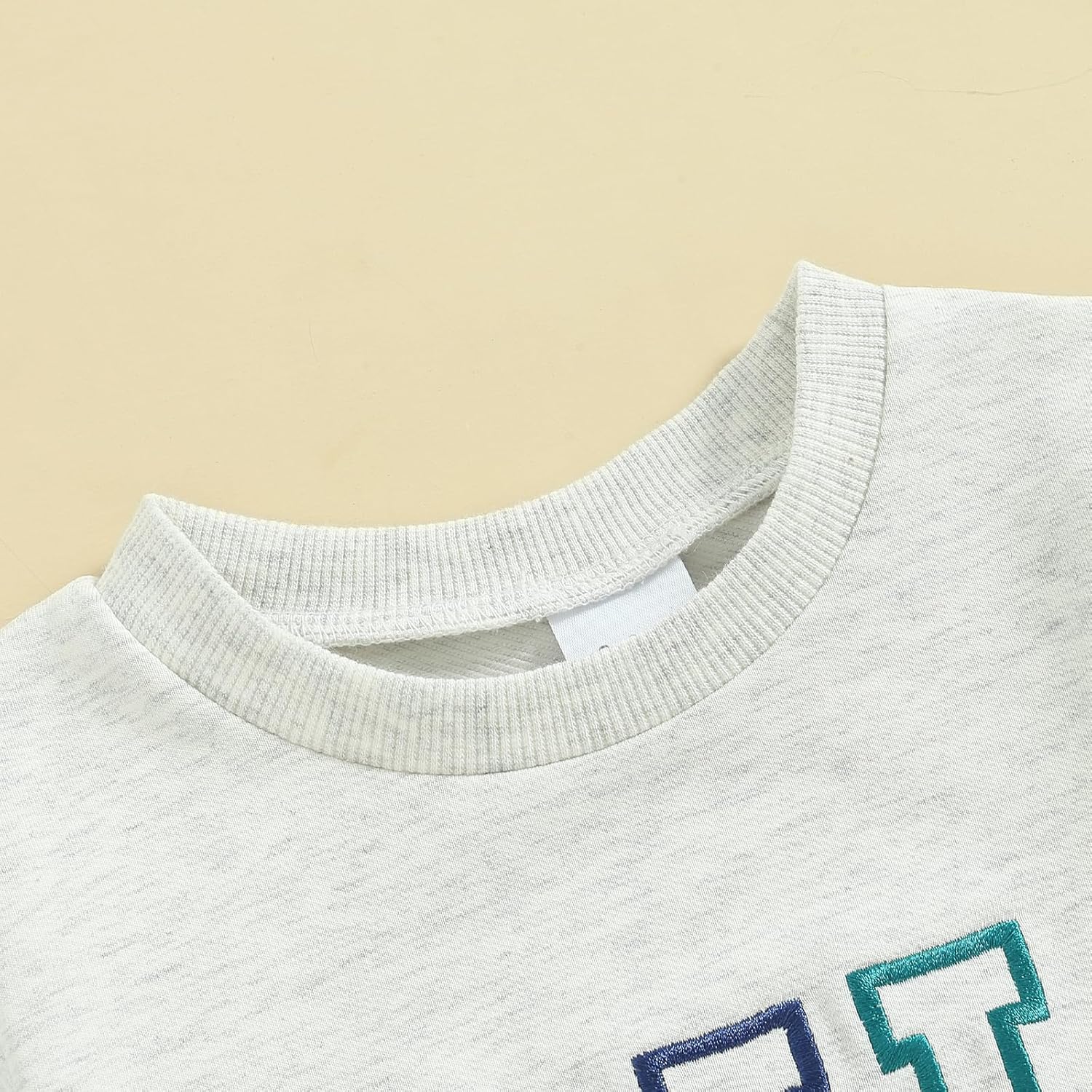 Perfectly Matchable Toddler Big Little Brother Outfits Set with Embroidery