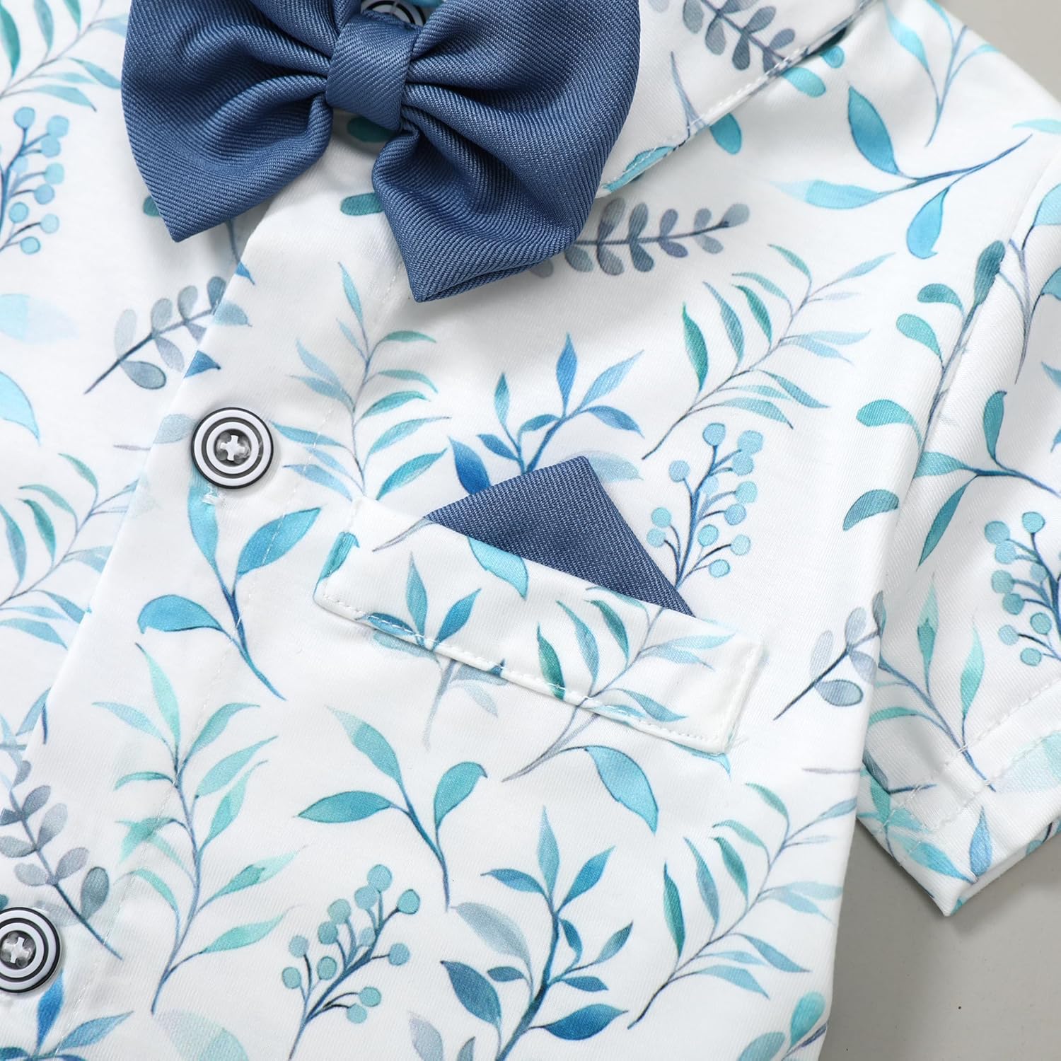 WESIDOM Baby Boy Tuxedo Set