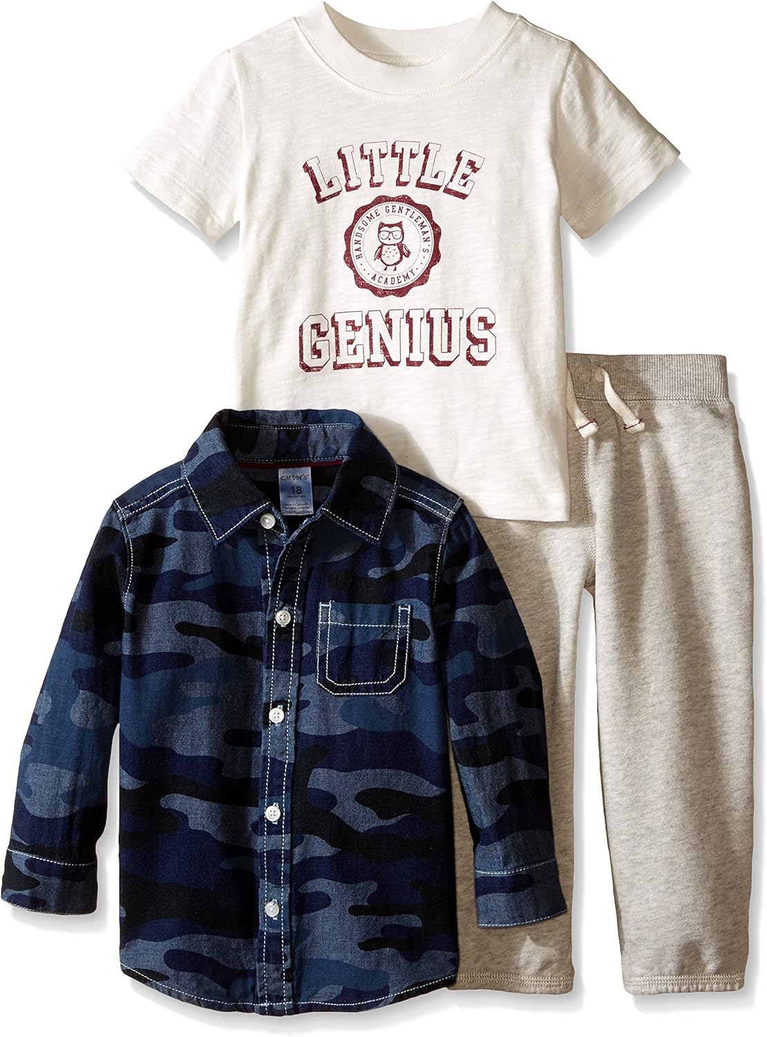 Carters Baby Boys Pant Set 3 Piece