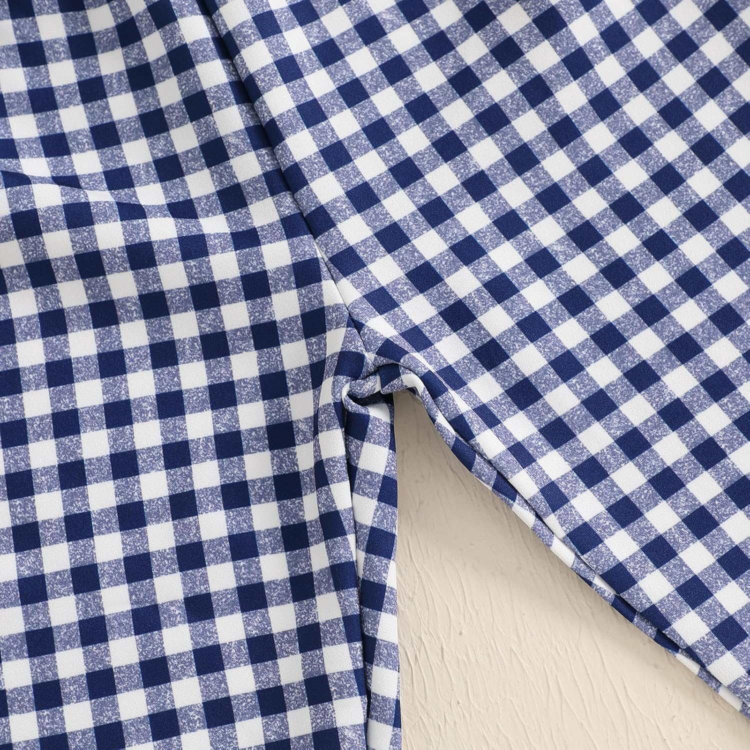 Biayx Baby Plaid Casual Pants