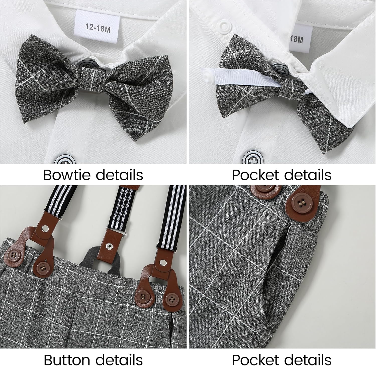 Gentleman Wedding Outfits for Toddler Boys