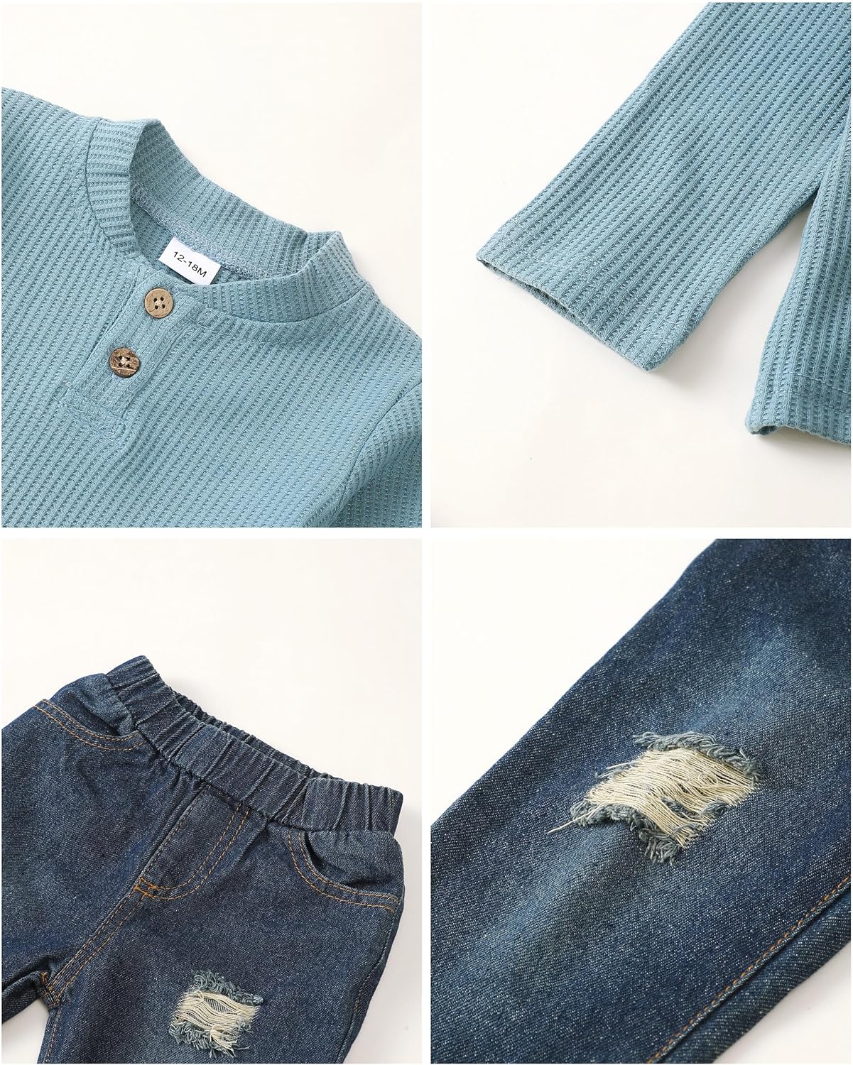 Comfortable Toddler Boys Outfit Set for 12-5